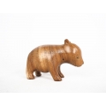 Wooden Animal Statue Model Baby Bear
