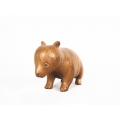 Wooden Animal Statue Model Baby Bear