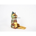 Production Wooden Statue Animal Model, Cat