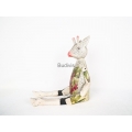 Production Decoupage Wooden Statue Animal Model, Deer