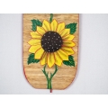 Wind Spinner With Sun Flower Hand Painting, Accept Custom Painting