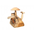 Wholesale Custom Wooden Mushroom Indoor or Outdoor Decoration, Garden Decoration Idea