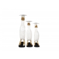 Wholesale Wooden Animal Figurine Duck Model Set 3
