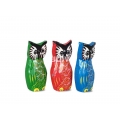 Wholesale Wooden Animal Figurine Owl Model Set 3