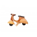Wholesale Indonesian Wooden Toy, Kids Toy, Solid Wood Toy, Handmade, Replica Miniature Model Classic Vespa