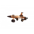 Wholesale Indonesian Wooden Toy, Kids Toy, Solid Wood Toy, Handmade, Replica Miniature Model Fighter Aircraft