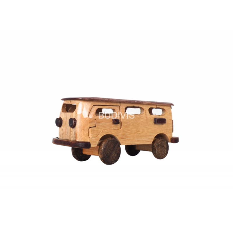 Wholesale Indonesian Wooden Toy, Kids Toy, Solid Wood Toy, Handmade, Replica Miniature Model VW Beetle Type 2