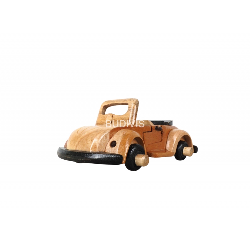 Wholesale Indonesian Wooden Toy, Kids Toy, Solid Wood Toy, Handmade, Replica Miniature Model VW Bettle Karmann