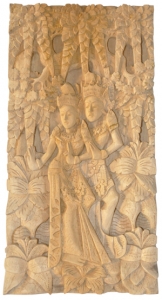 Relief Rama Shinta Carving