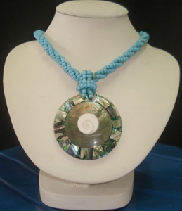 Beaded Necklace Pendant Top Model