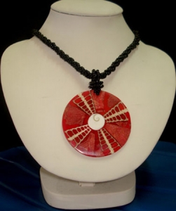 Necklace Bead Red Coral New!