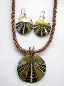 Bali Necklace Bead Pendant Set Manufacturer