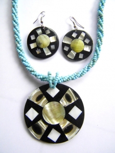 Necklace Shell Pendant Set Affordable