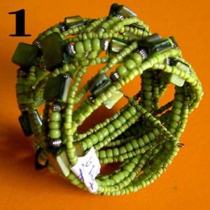 Top Selling Wire Choker Beaded Bracelet