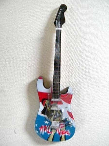 Miniature Guitar Exl Rose