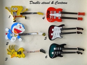 Guitar Double Stand cartoon