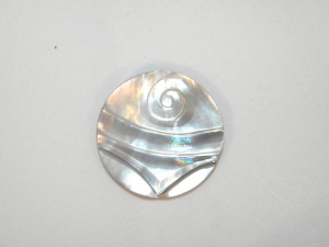 Carving Shell Pendant