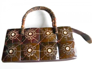 Coco Bag Beaded Handle