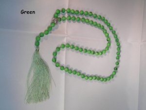 Beaded Long Tassel Necklace