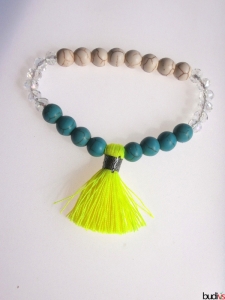 Tassel Bracelet Beaded Stretch