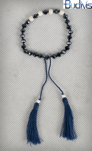 Bracelet Crystal Tassel Knotted