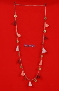 Long Chain Multi Tassel Necklaces