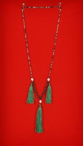 Boho Chic Multi Tassel Necklace in Handmade