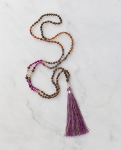 Boho Chic Tassel Necklace in Handmade