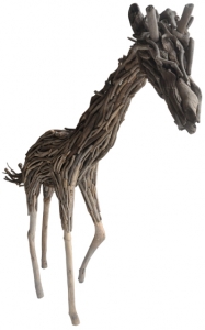 Giraffe Recycled Driftwood
