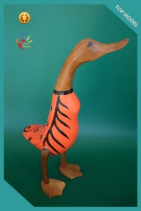 For Sale Top Model Semi Painted Wood Duck, Wooden Duck, Bamboo Duck, Bamboo Root Duck,