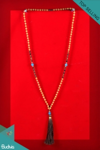 Production Mala 108 Rusraksha Long Hand Knotted Necklace