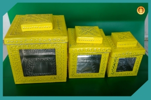 Top Selling Handmade Alumunium Tin Boxes Wedding Accessoriess
