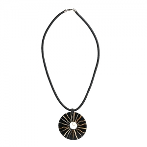 Bali Seashell Resin Pendant Sliding Necklace Best Selling