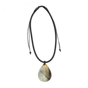 Shell Resin Penden Sliding Necklace From Bali
