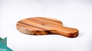 Wooden Cutting Board Racket Small