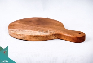 Wooden Cutting Board Racket Medium