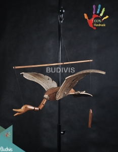 Bali Wholesale Flying Bird Outdoor Hanging Bamboo Windchimes