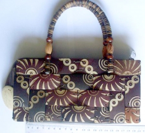 Coco Bag Beaded Handle